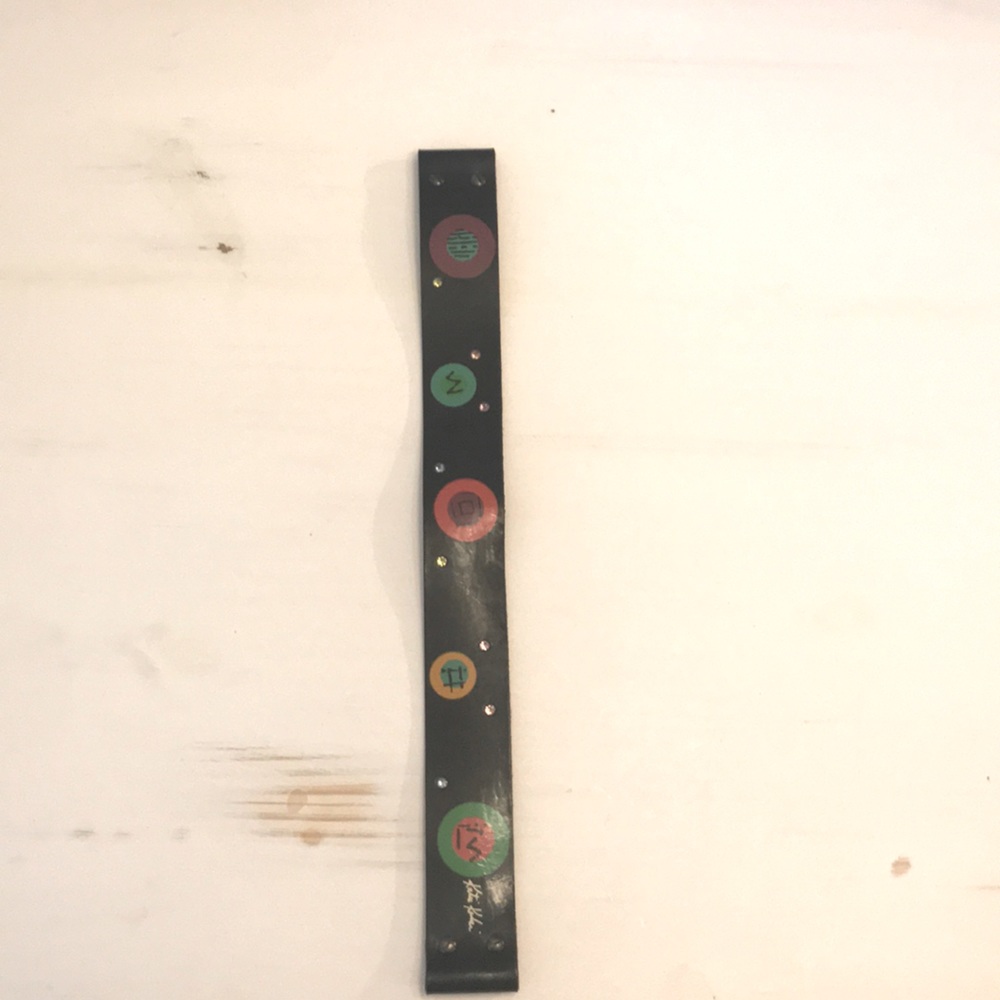 Katie Kalsi Signed Leather Handbag Strap
